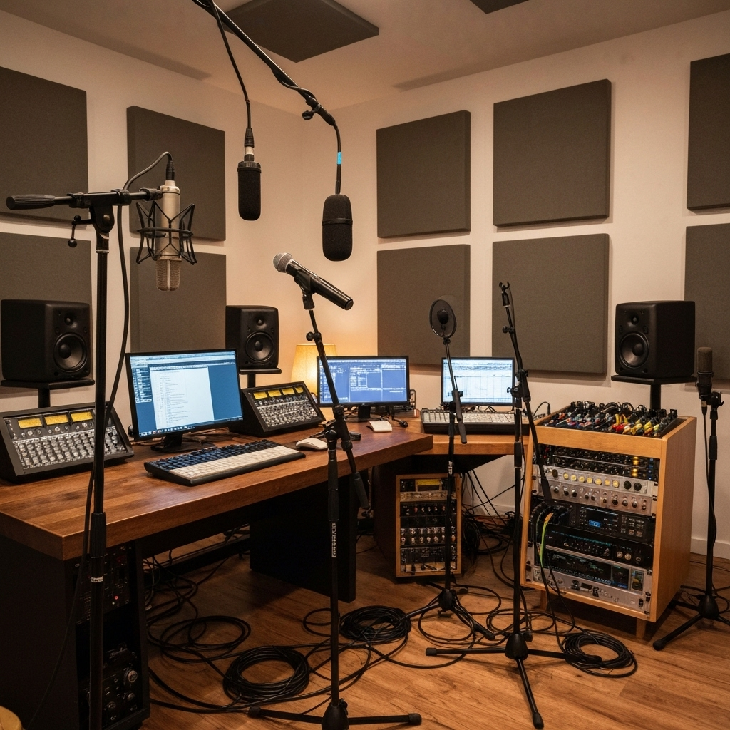 Audio Studio at Vooc Media Group Studios